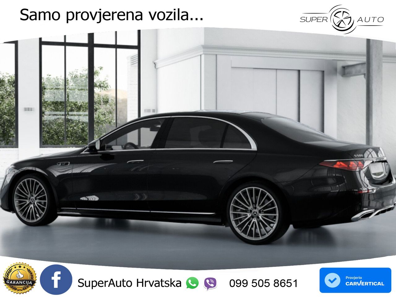 Mercedes S 500 (449 KS) EQ Boost 4MATIC 9G-TRONIC AMG ZRAČNI+ACC+GR SJED+KAM+PANO