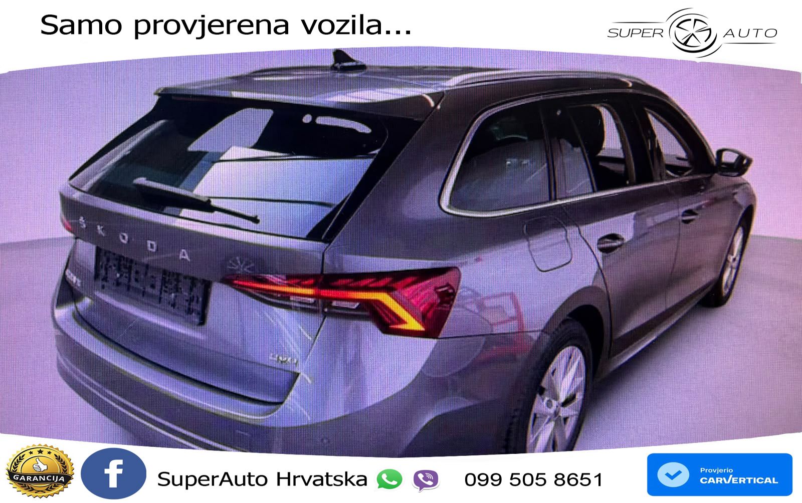 Škoda Octavia Combi 2.0 TDI (150 KS) 4x4 DSG LED+GR SJED+ACC