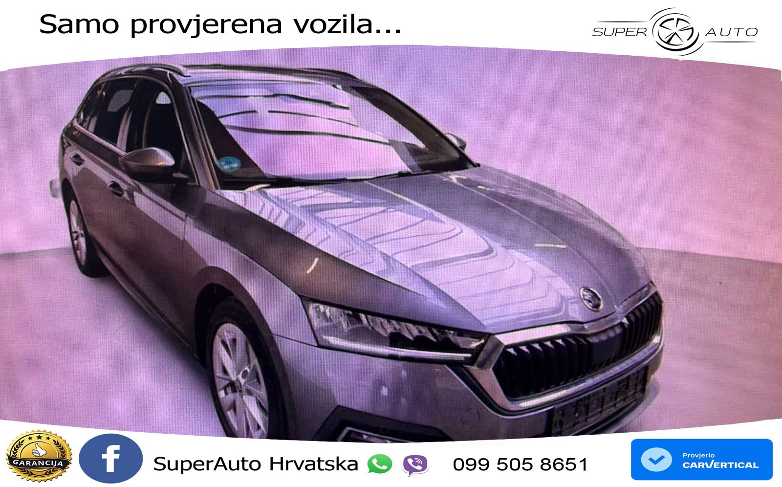 Škoda Octavia Combi 2.0 TDI (150 KS) 4x4 DSG LED+GR SJED+ACC