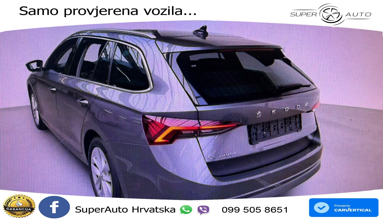 Škoda Octavia Combi 2.0 TDI (150 KS) 4x4 DSG LED+GR SJED+ACC