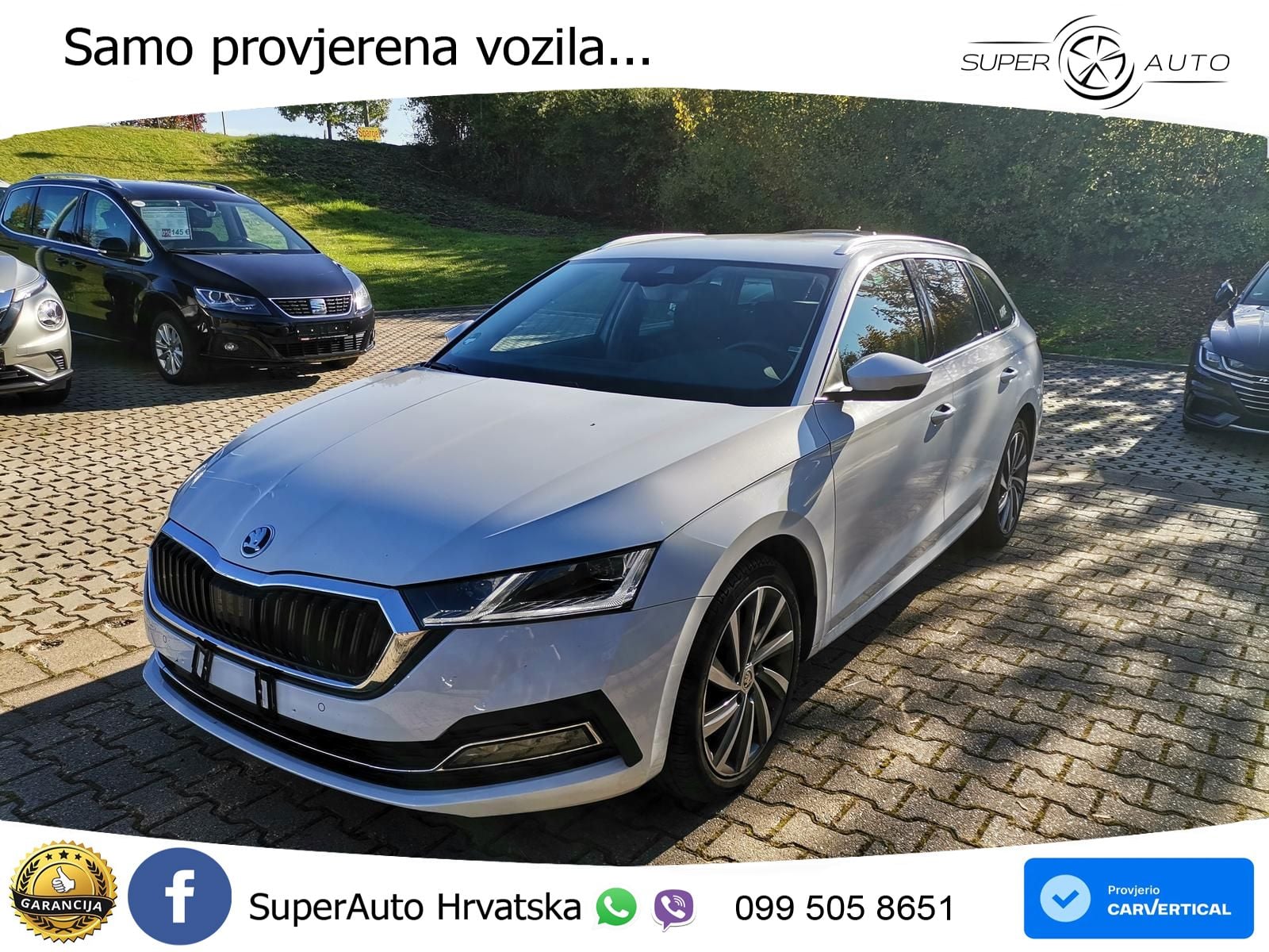 Škoda Octavia Combi 1.5 TSI EVO e-TEC (150 KS) DSG MATRIX+GR SJED+KAM