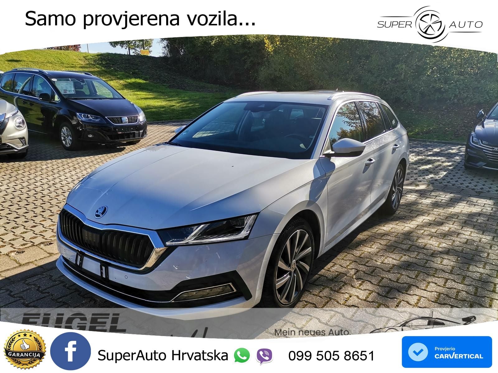 Škoda Octavia Combi 1.5 TSI EVO e-TEC (150 KS) DSG MATRIX+GR SJED+KAM