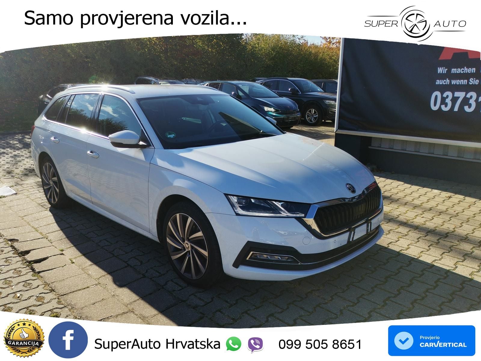 Škoda Octavia Combi 1.5 TSI EVO e-TEC (150 KS) DSG MATRIX+GR SJED+KAM