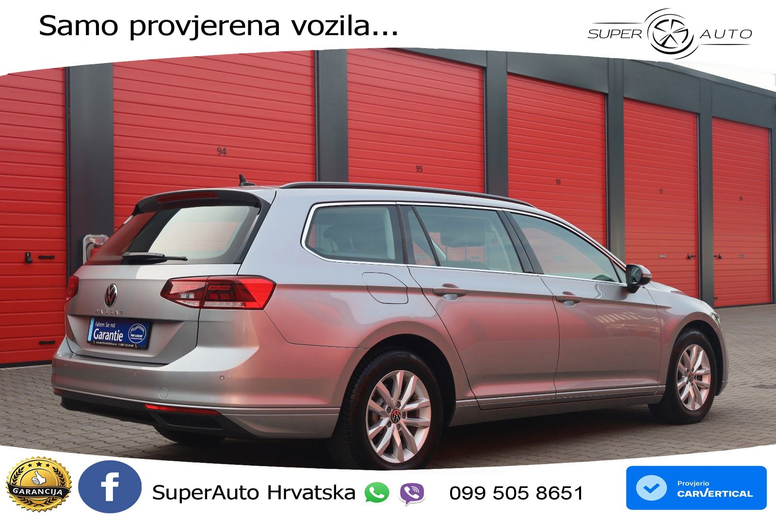 Volkswagen Passat Variant 2.0 TDI (150 KS) DSG Business LED+GR SJED+ACC