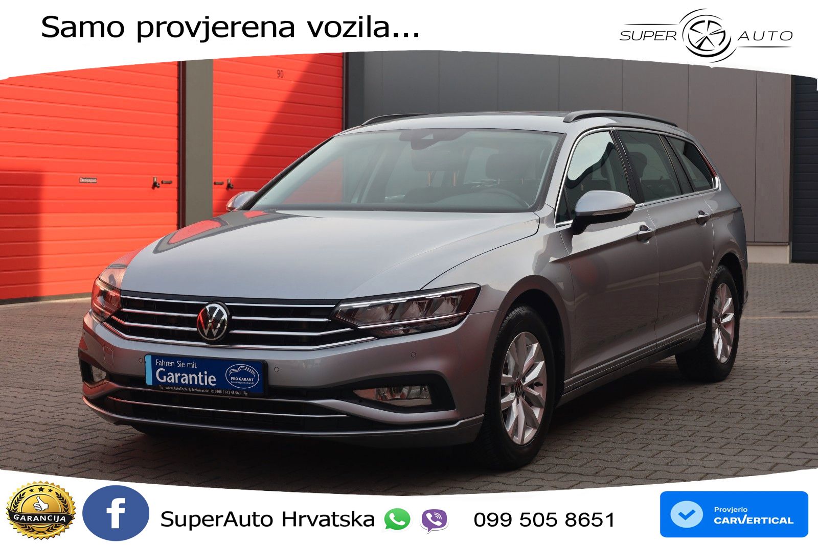 Volkswagen Passat Variant 2.0 TDI (150 KS) DSG Business LED+GR SJED+ACC