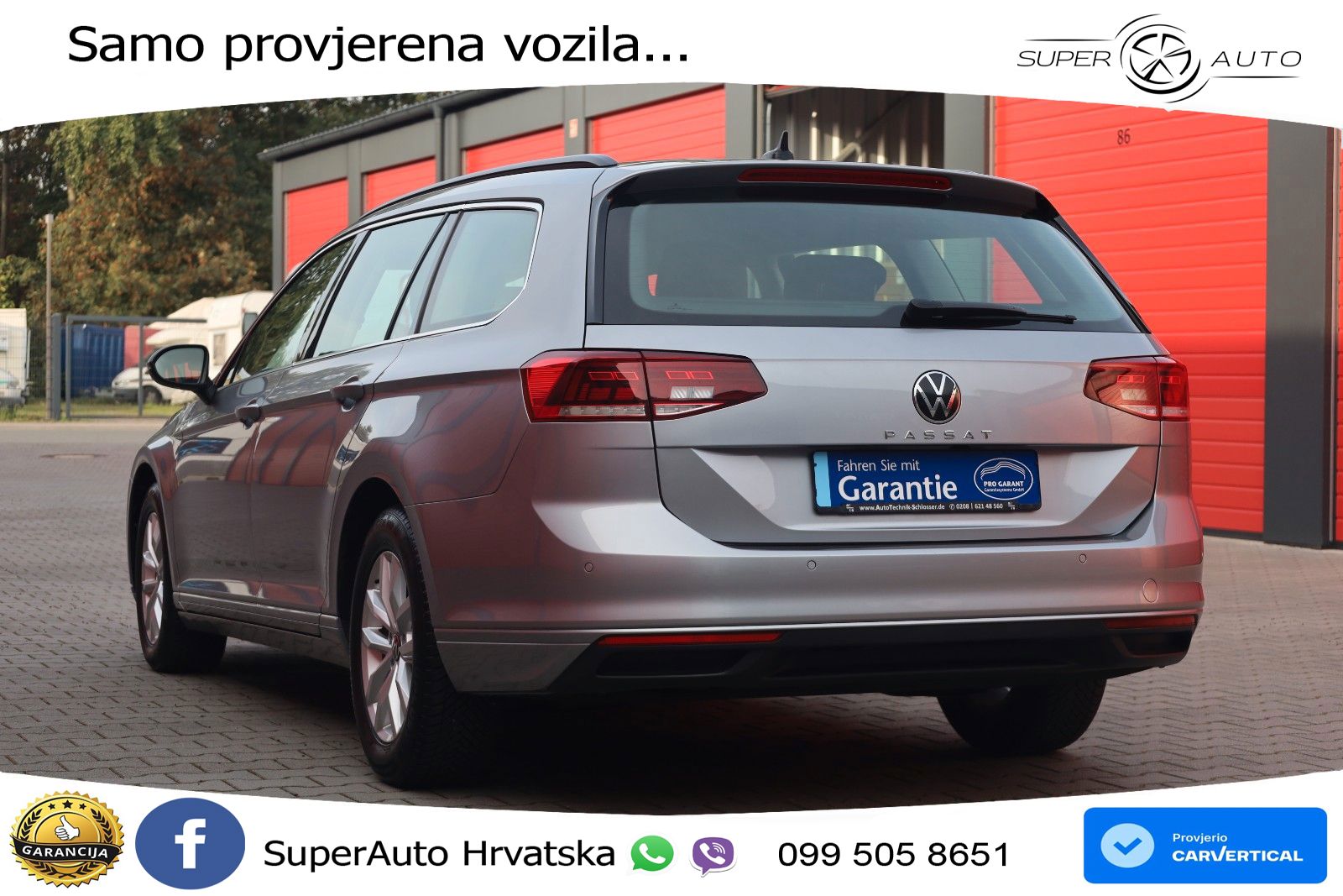 Volkswagen Passat Variant 2.0 TDI (150 KS) DSG Business LED+GR SJED+ACC