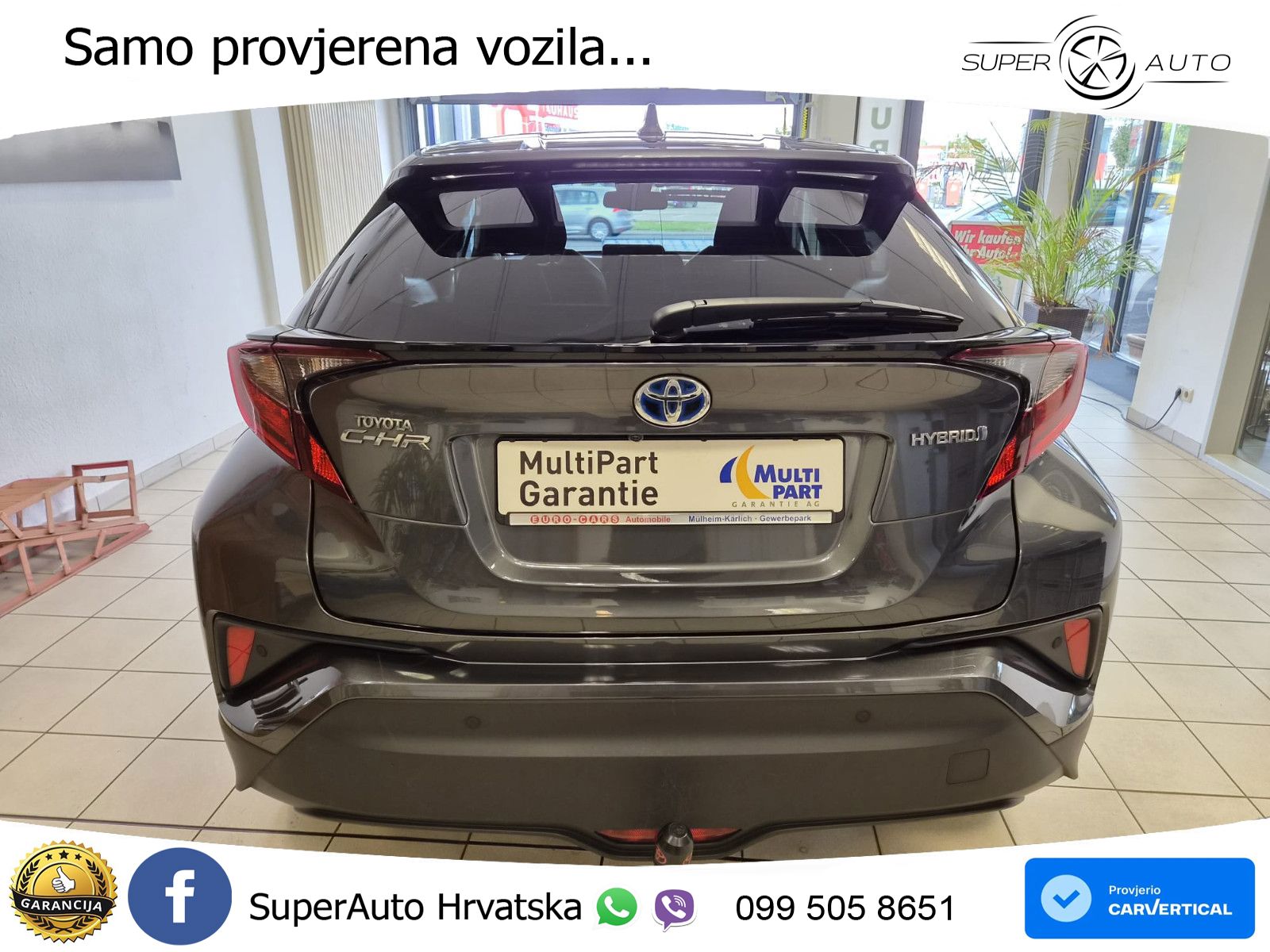 Toyota C-HR 1.8 (122 KS) Hybrid e-CVT Team D LED+GR SJED+ACC