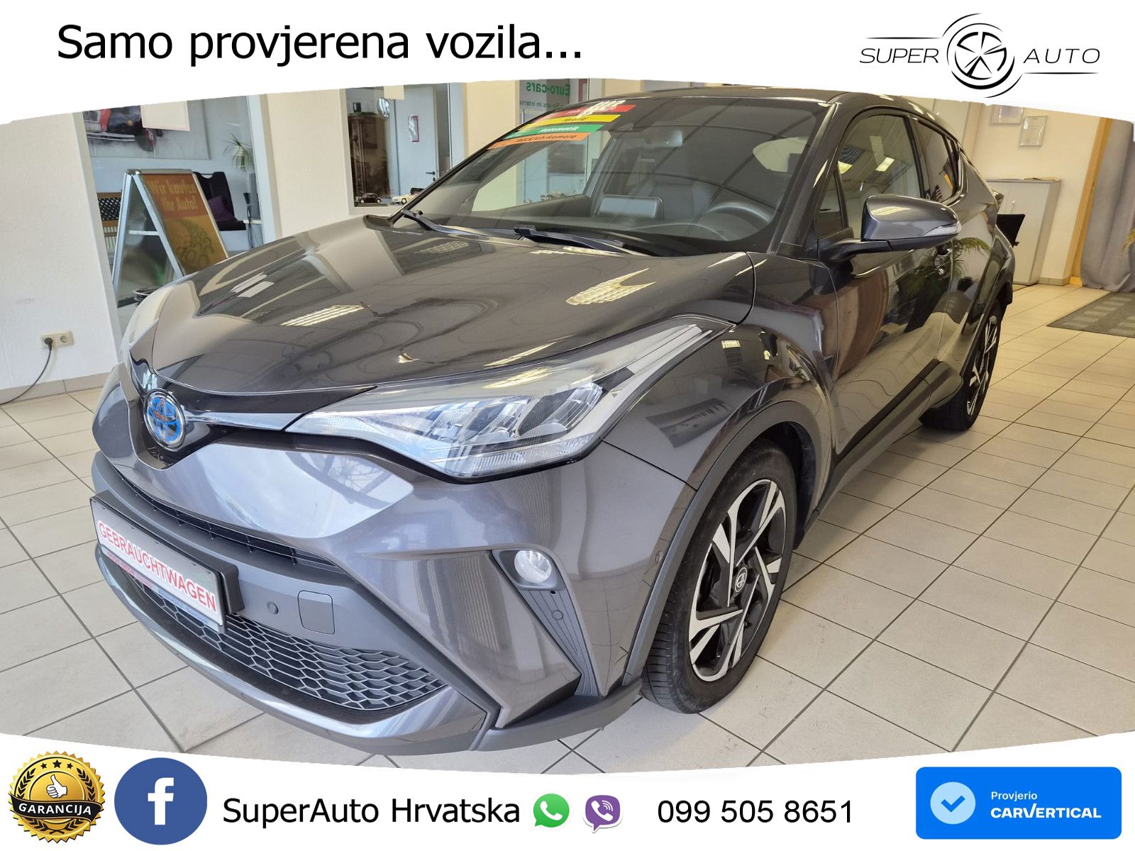 Toyota C-HR 1.8 (122 KS) Hybrid e-CVT Team D LED+GR SJED+ACC