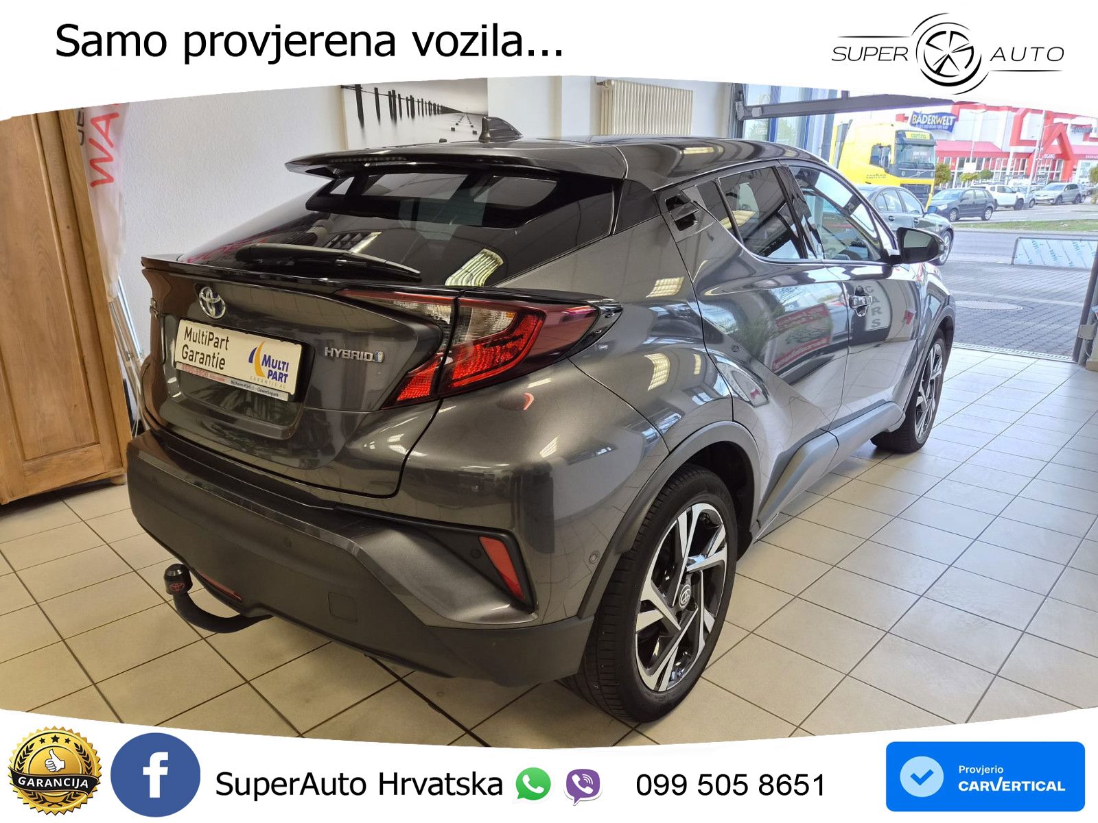 Toyota C-HR 1.8 (122 KS) Hybrid e-CVT Team D LED+GR SJED+ACC