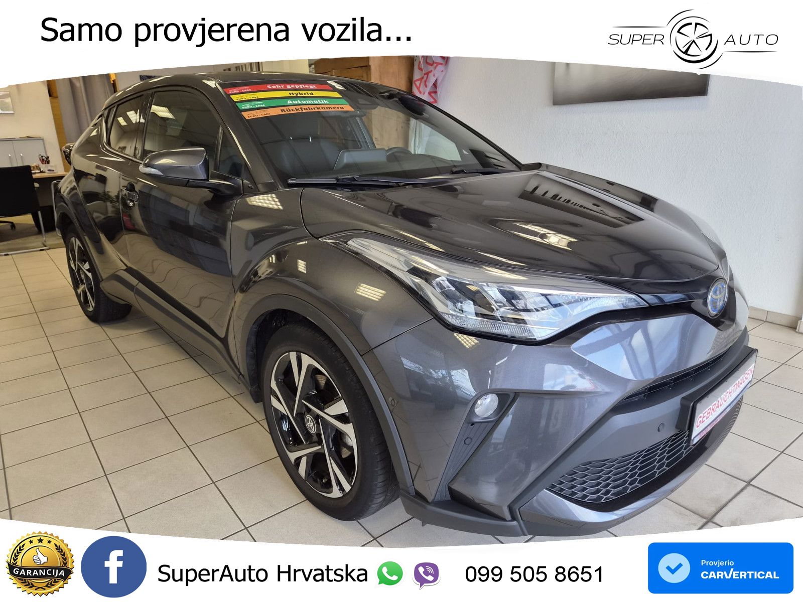 Toyota C-HR 1.8 (122 KS) Hybrid e-CVT Team D LED+GR SJED+ACC