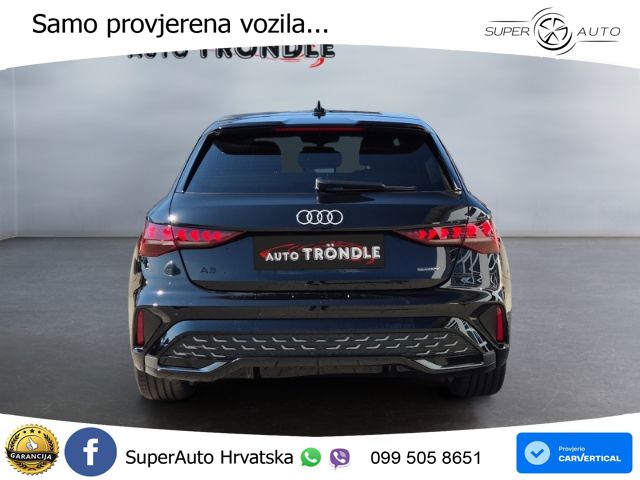 Audi A3 Sportback 40 TFSI (204 KS) quattro S tronic S line LED+GR SJED+ACC