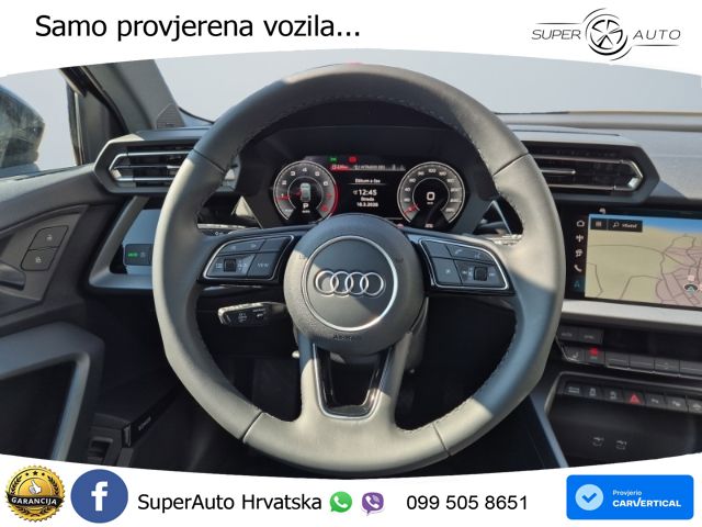 Audi A3 Sportback 40 TFSI (204 KS) quattro S tronic S line LED+GR SJED+ACC