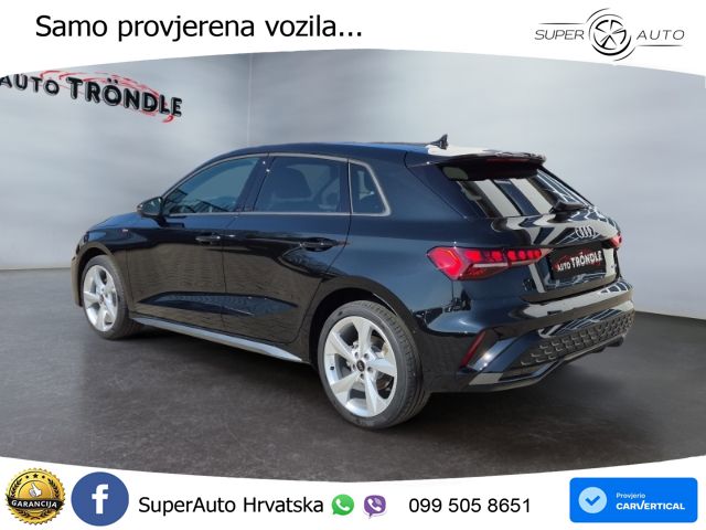 Audi A3 Sportback 40 TFSI (204 KS) quattro S tronic S line LED+GR SJED+ACC