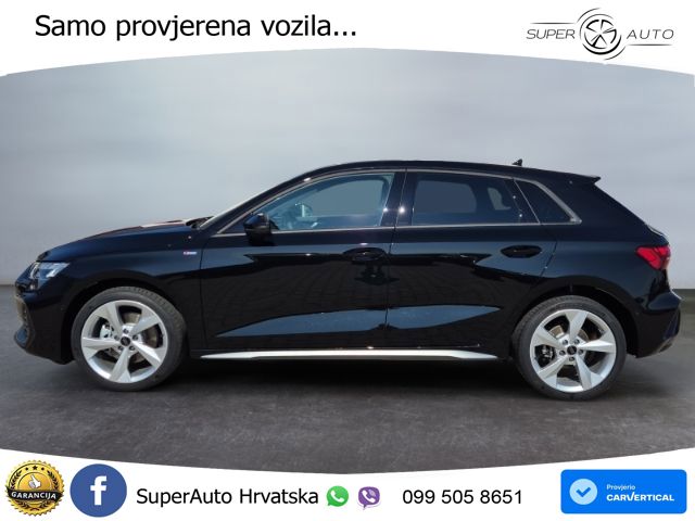 Audi A3 Sportback 40 TFSI (204 KS) quattro S tronic S line LED+GR SJED+ACC
