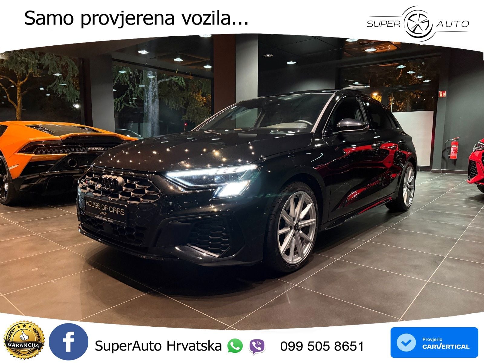 Audi S3 2.0 TFSI (310 KS) quattro S tronic LED+GR SJED+ACC