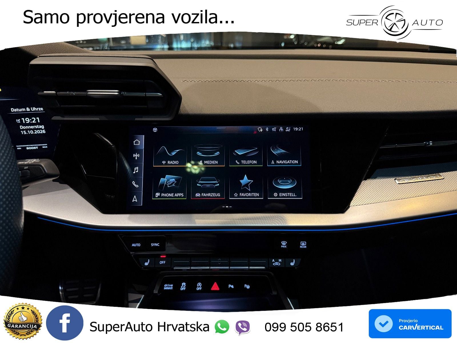 Audi S3 2.0 TFSI (310 KS) quattro S tronic LED+GR SJED+ACC