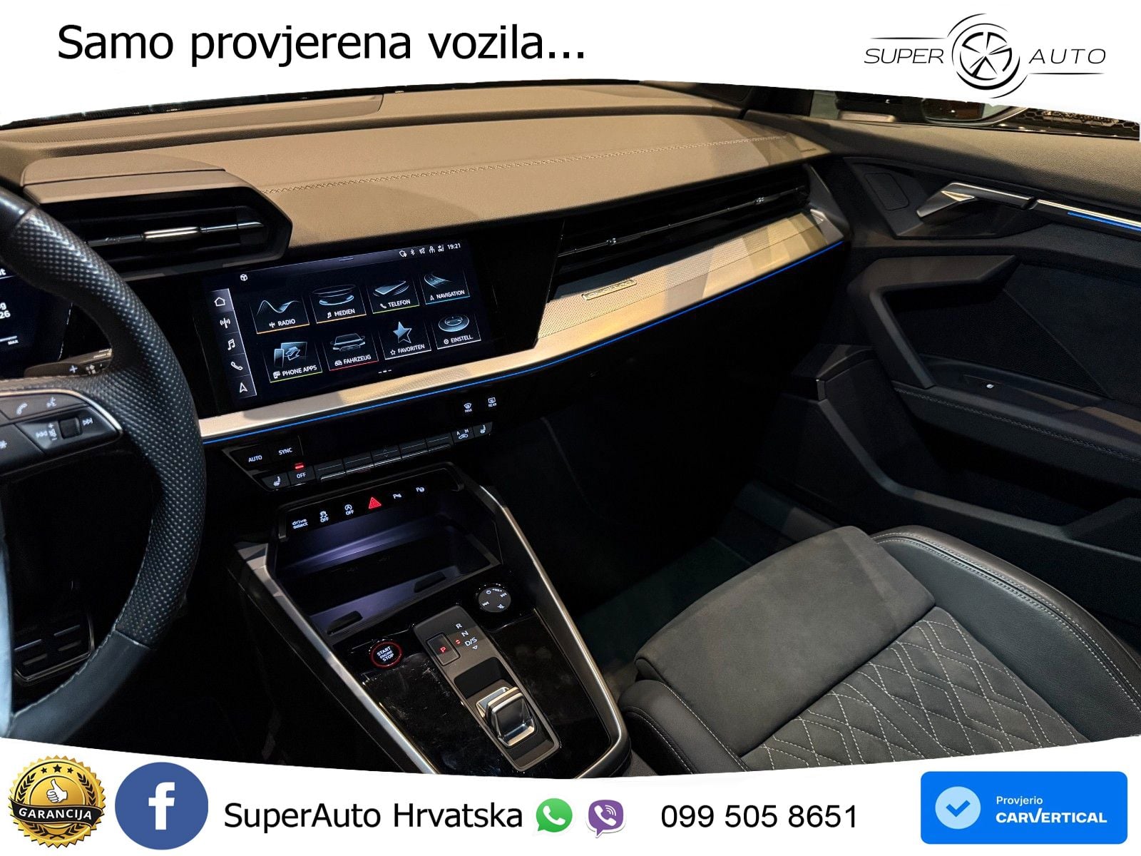 Audi S3 2.0 TFSI (310 KS) quattro S tronic LED+GR SJED+ACC
