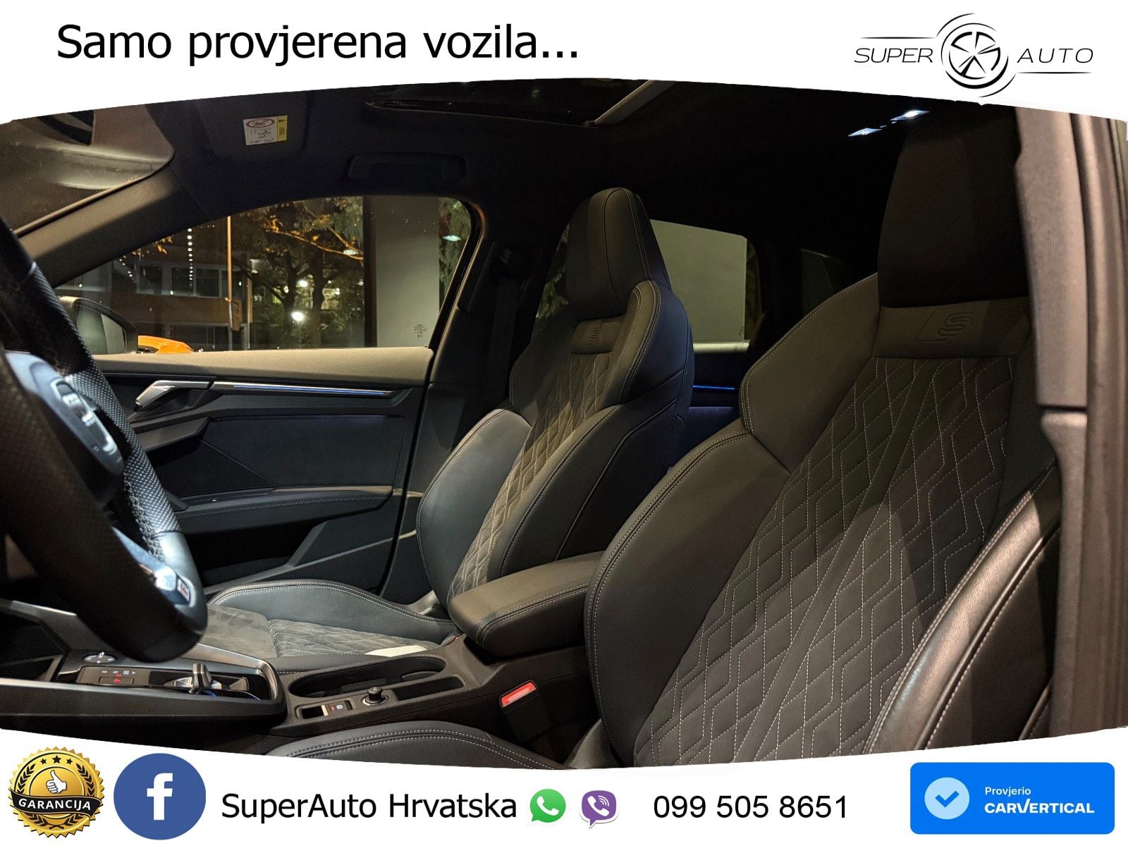 Audi S3 2.0 TFSI (310 KS) quattro S tronic LED+GR SJED+ACC