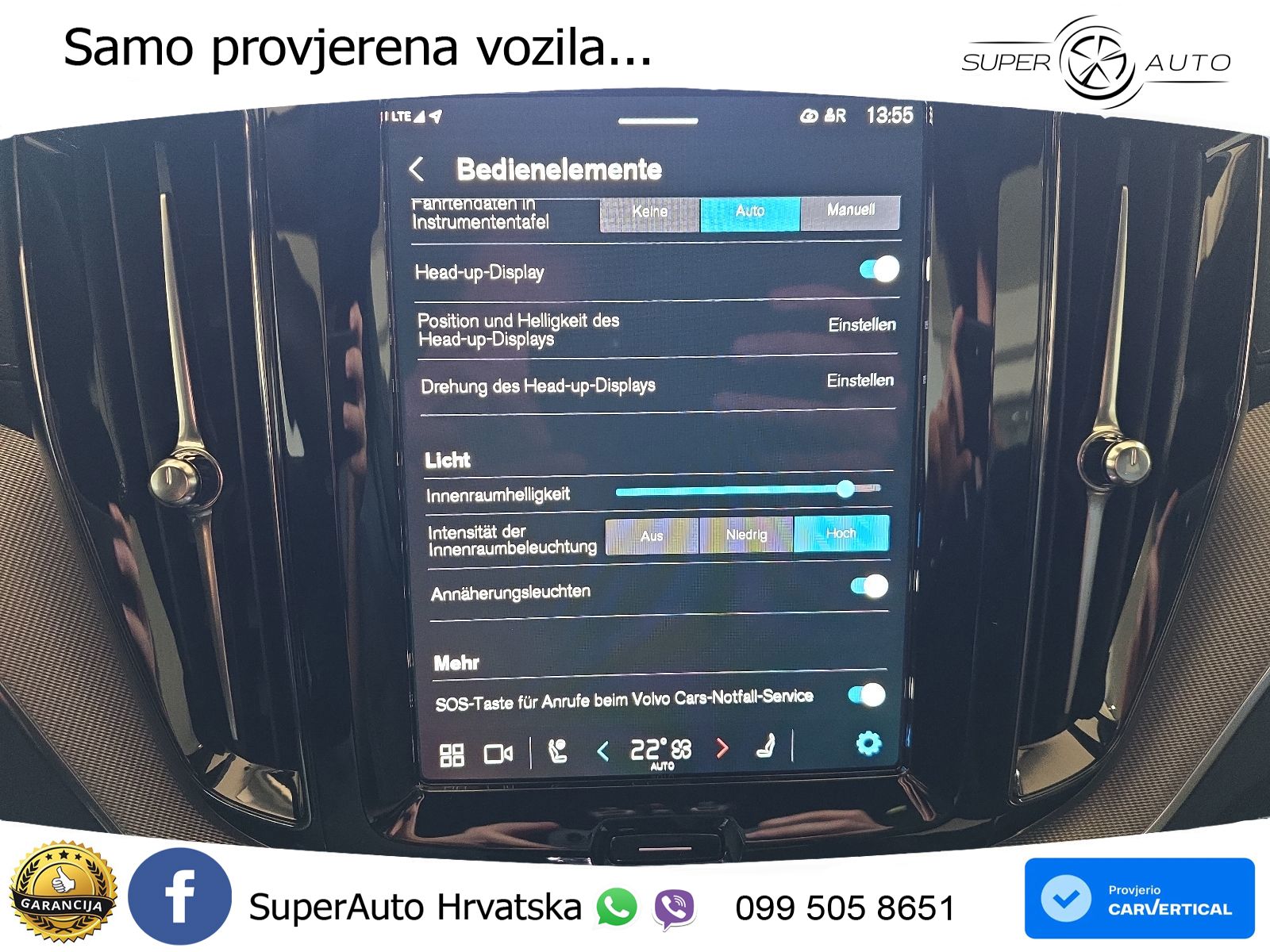 Volvo XC60 B5 Benzin AWD Geartronic ACC+HEAD+4xGR SJED+360+PANO