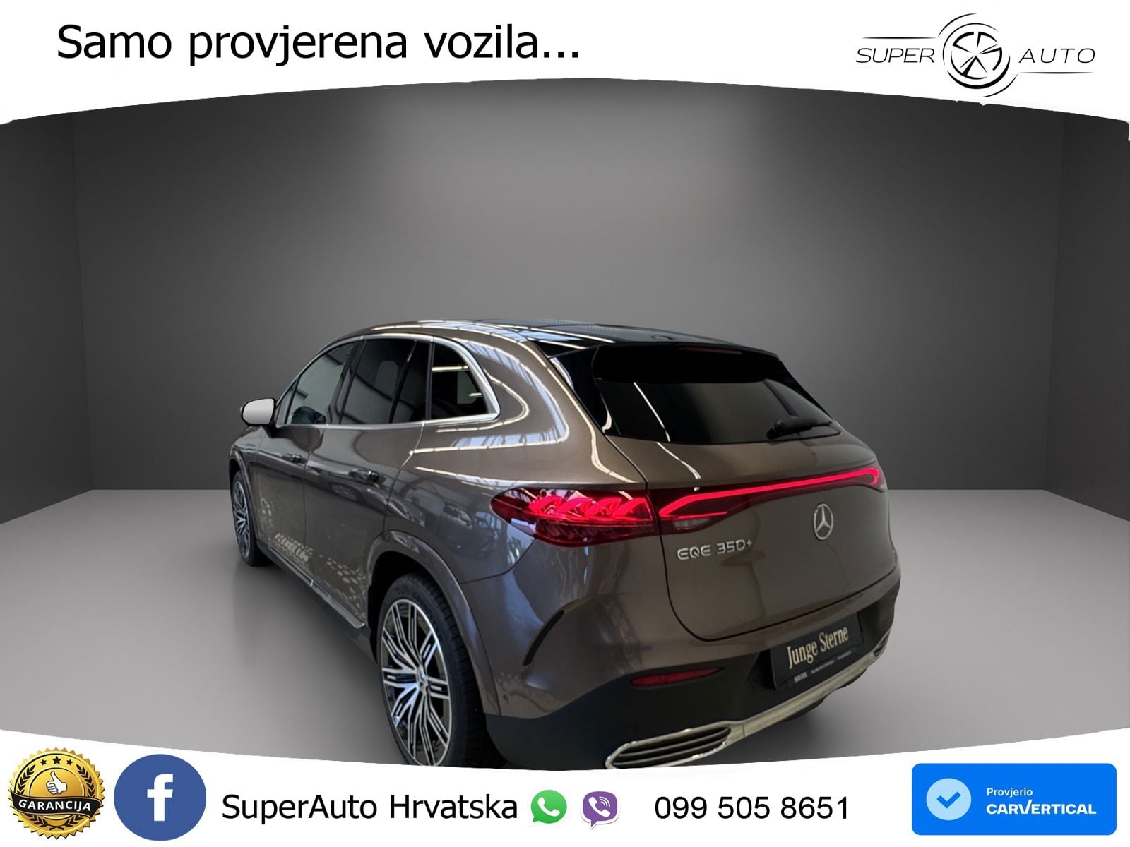 Mercedes EQE SUV 350+ 105 kWh (292 KS) AMG ACC+HEAD+4xGR SJED+360+PANO