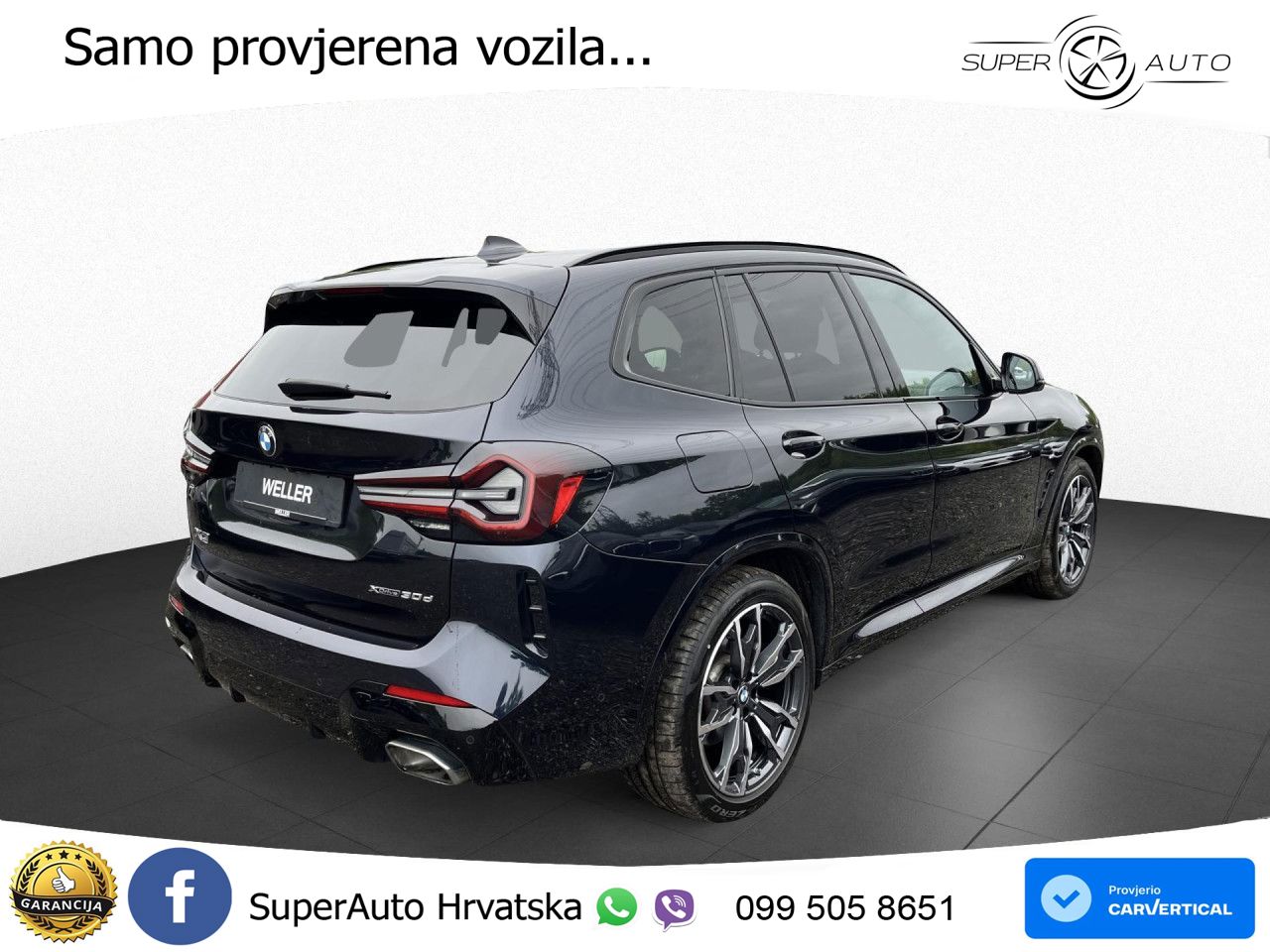 BMW X3 30d xDrive Steptronic M Sport ACC+HEAD+GR SJED+360+PANO