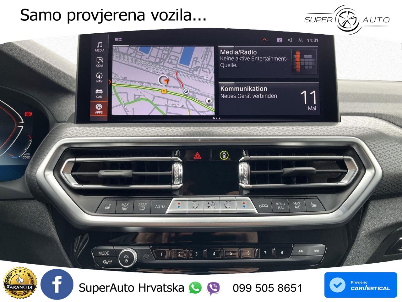 BMW X3 30d xDrive Steptronic M Sport ACC+HEAD+GR SJED+360+PANO
