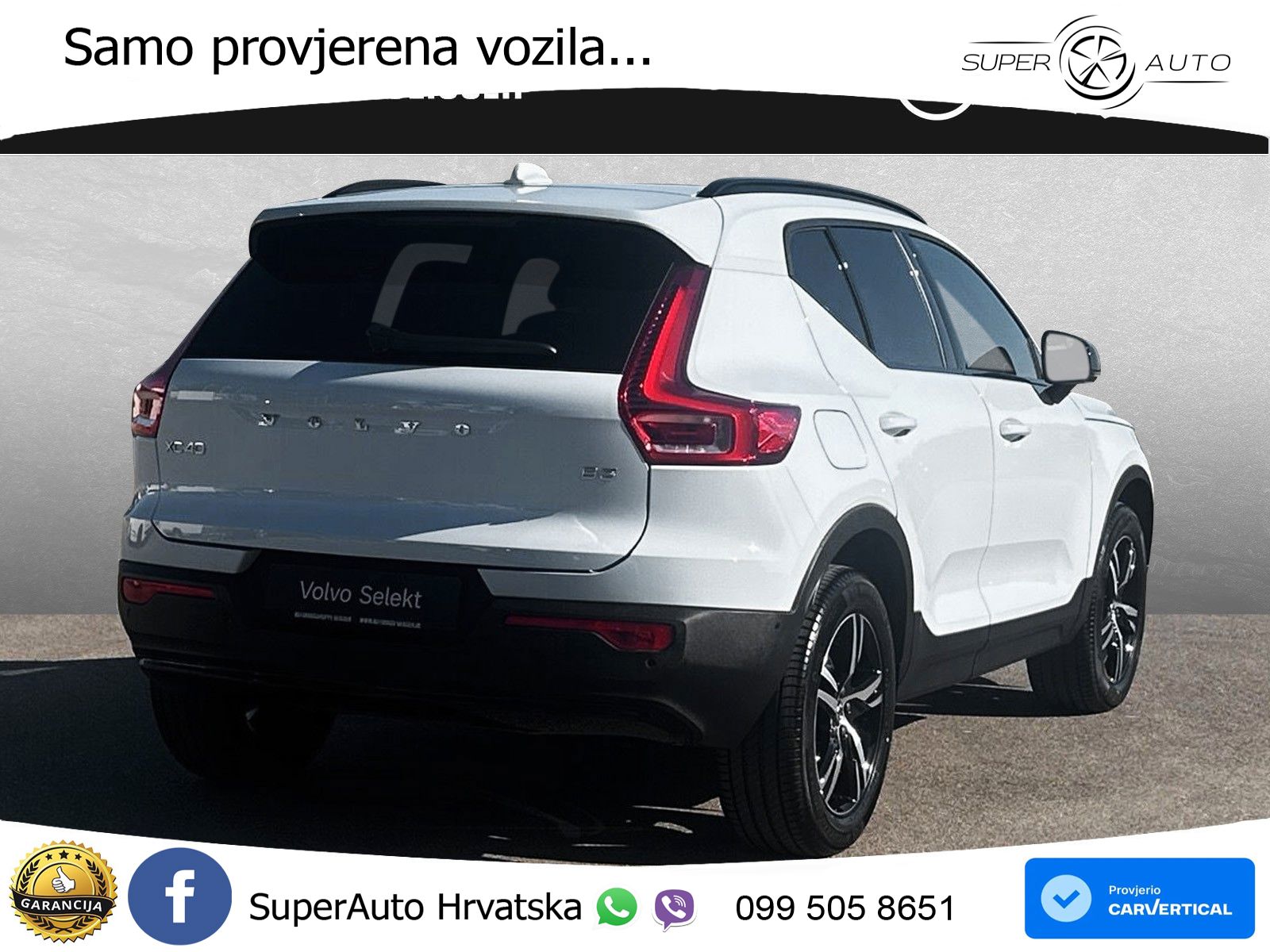 Volvo XC40 2.0 B3 163 KS Automatic LED+GR SJED+ACC
