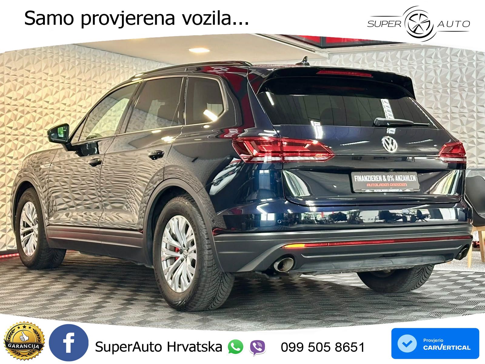 Volkswagen Touareg 3.0 V6 TDI (231 KS) 4MOTION Tiptronic ZRAČNI+ACC+4xGR SJED+KAM