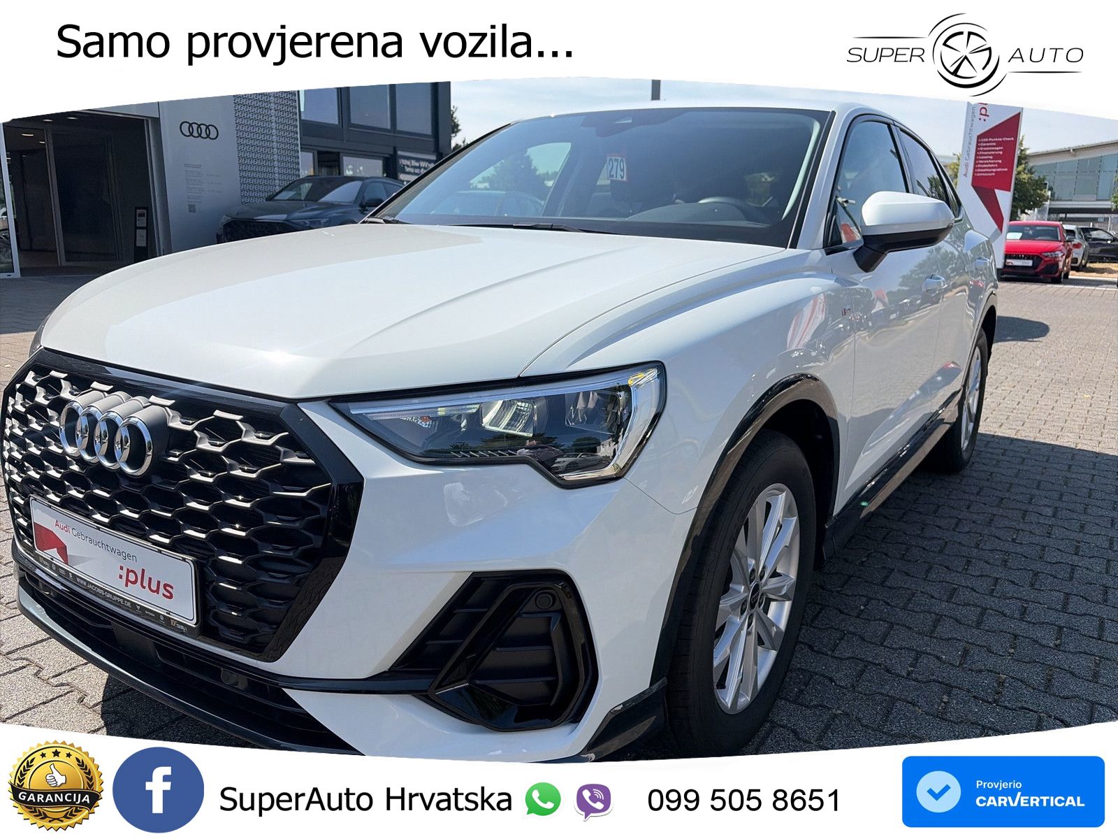 Audi Q3 II Sportback 35 TFSI (150 KS) S tronic S line LED+GR SJED+ACC