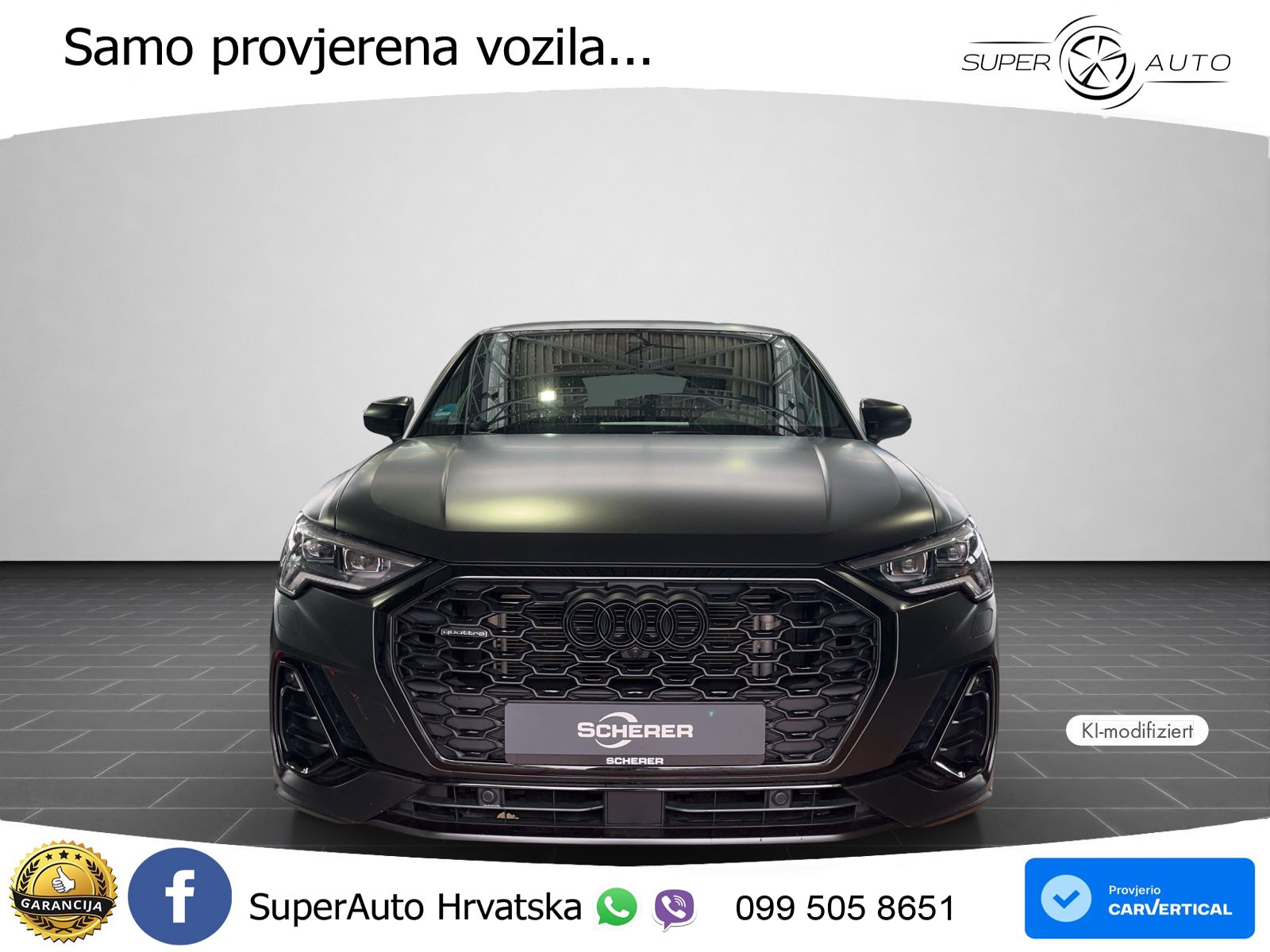 Audi Q3 II Sportback 45 TFSI (245 KS) quattro S tronic S line MATRIX+GR SJED+KAM