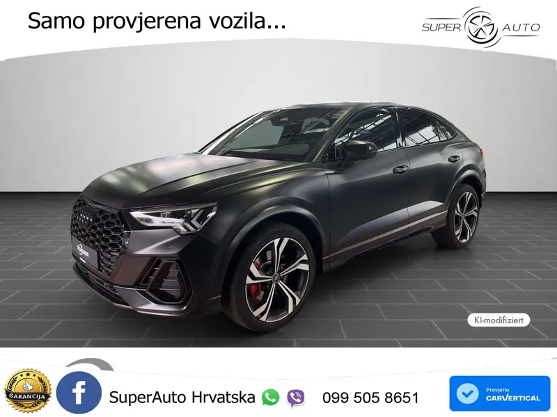 Audi Q3 II Sportback 45 TFSI (245 KS) quattro S tronic S line MATRIX+GR SJED+KAM