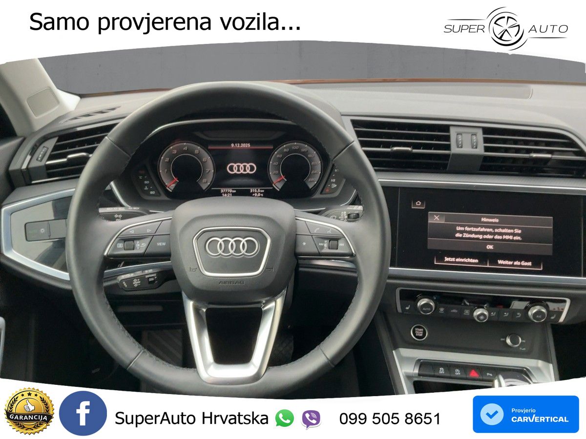 Audi Q3 35 TFSI (150 KS) S tronic advanced LED+GR SJED+ACC