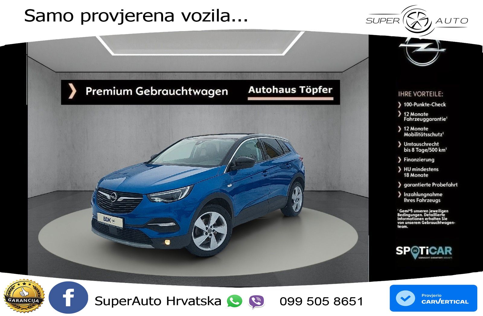 Opel Grandland X 1.2 Turbo (130 KS)