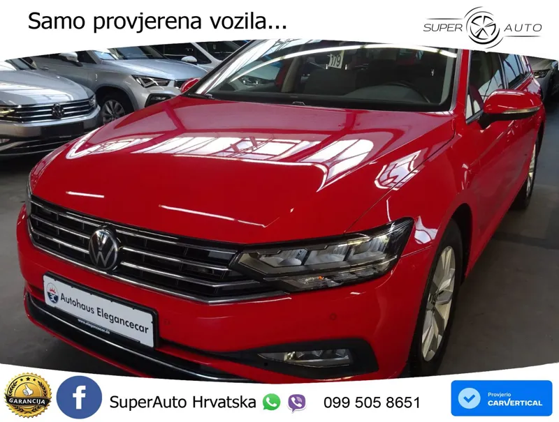 Volkswagen Passat Variant 2.0 TDI (122 KS) DSG LED+GR SJED+ACC