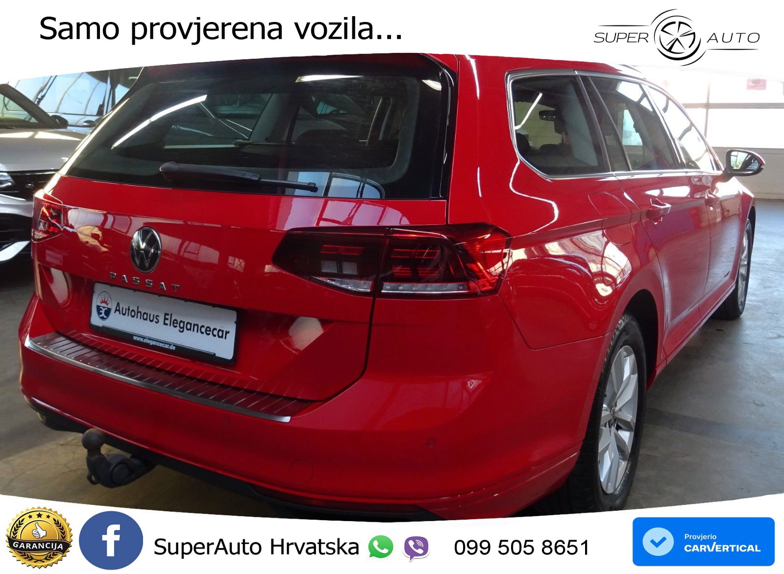 Volkswagen Passat Variant 2.0 TDI (122 KS) DSG LED+GR SJED+ACC