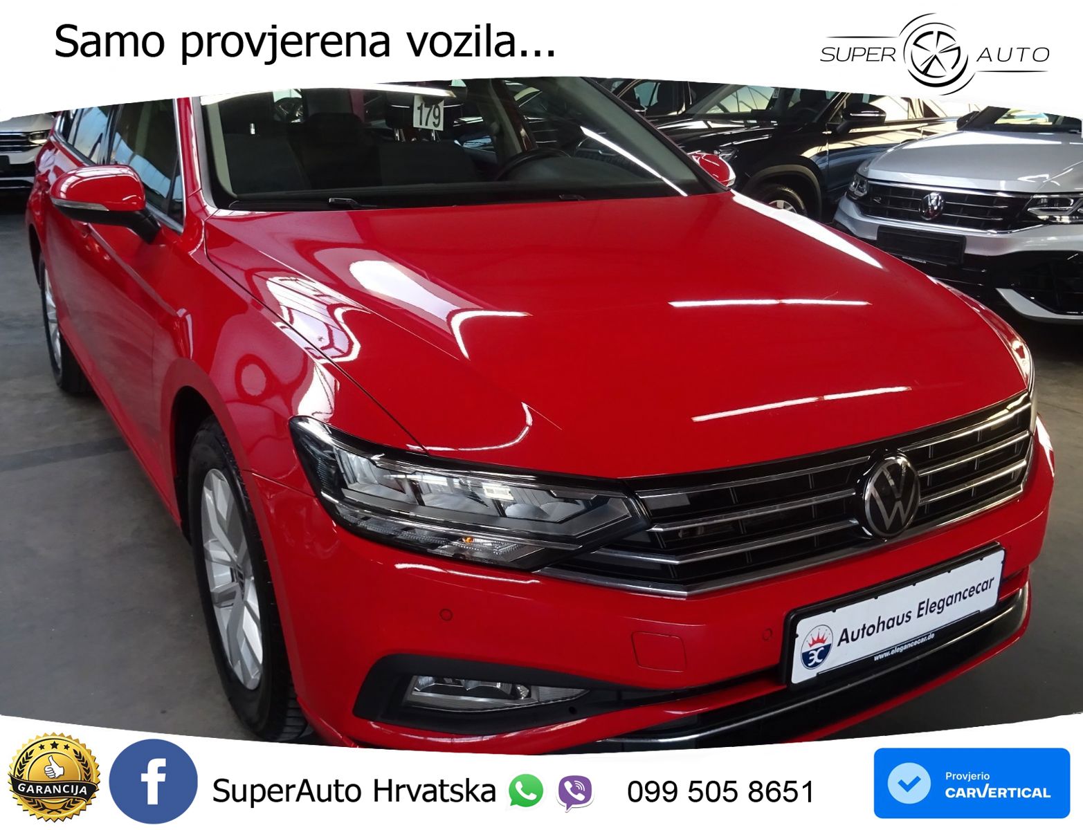 Volkswagen Passat Variant 2.0 TDI (122 KS) DSG LED+GR SJED+ACC