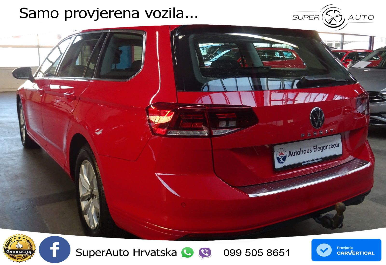 Volkswagen Passat Variant 2.0 TDI (122 KS) DSG LED+GR SJED+ACC