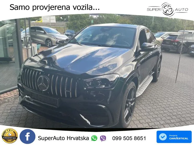 Mercedes AMG GLE Coupe 63 S V8 (612 KS) EQ Boost 4MATIC+ AMG SPEEDSHIFT TCT 9G ACC+HEAD+GR SJED+360+PANO