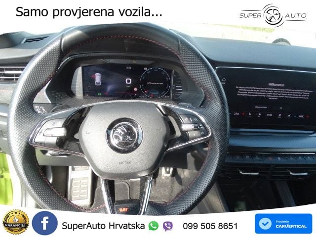 Škoda Octavia Combi RS 2.0 TDI (200 KS) 4x4 DSG LED+GR SJED+ACC