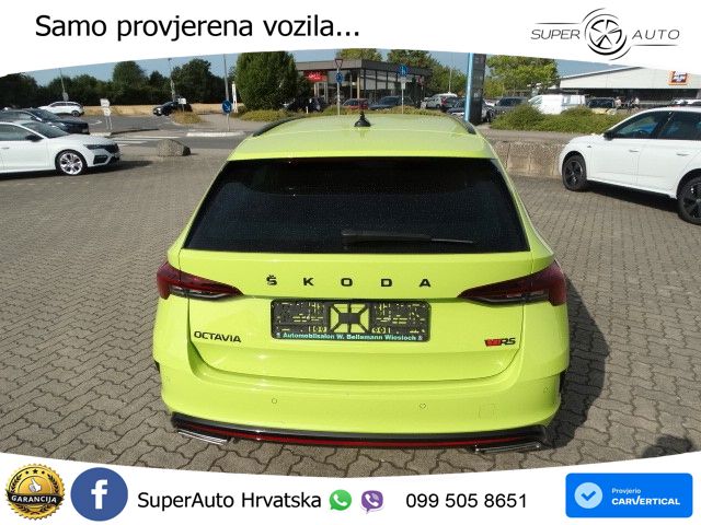 Škoda Octavia Combi RS 2.0 TDI (200 KS) 4x4 DSG LED+GR SJED+ACC
