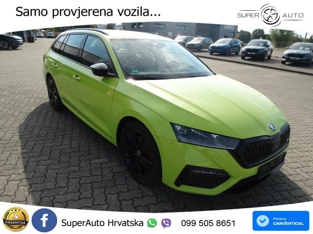 Škoda Octavia Combi RS 2.0 TDI (200 KS) 4x4 DSG LED+GR SJED+ACC