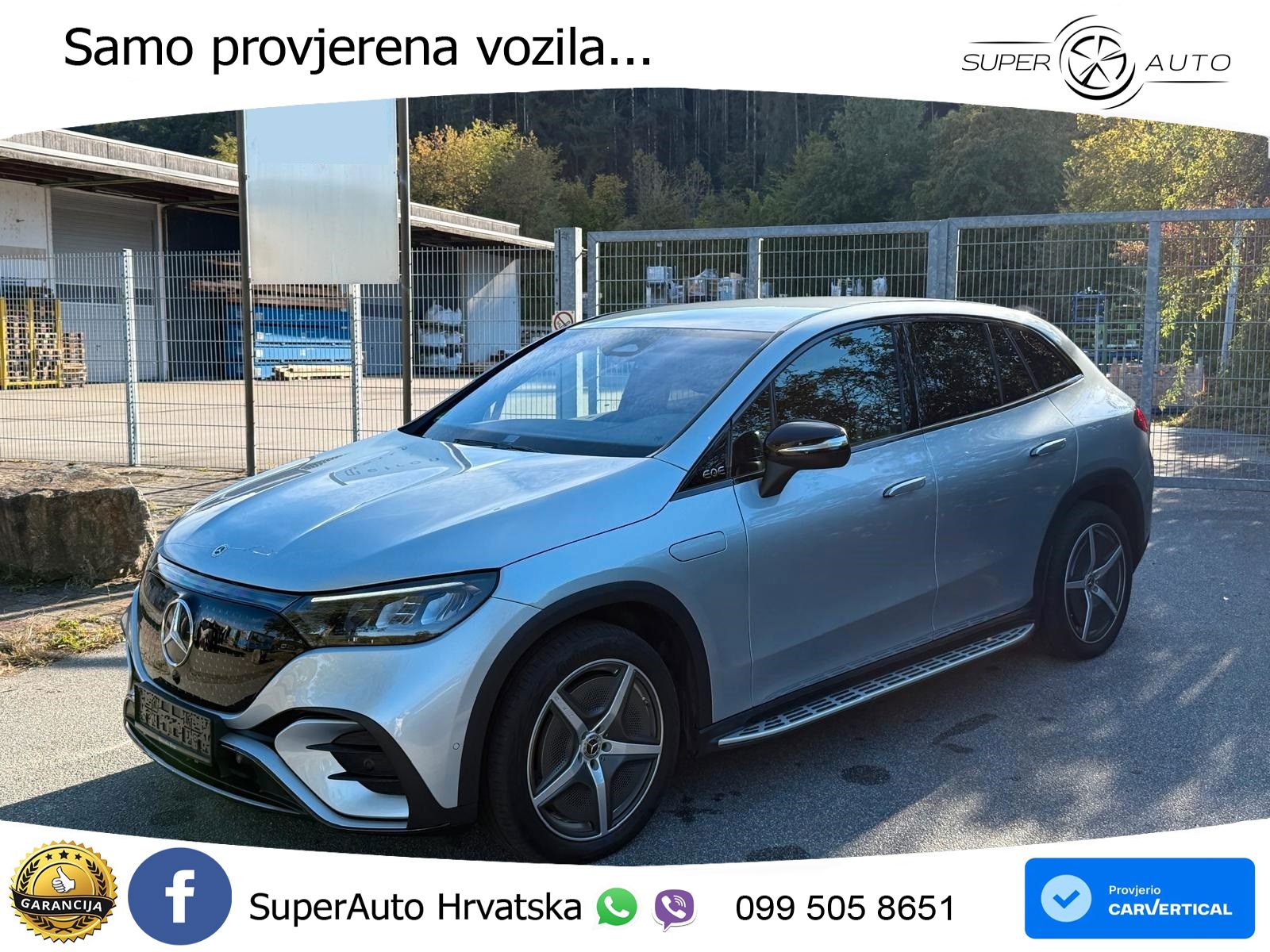 Mercedes EQE SUV 500 105 kWh (408 KS) 4MATIC AMG LED+GR SJED+ACC