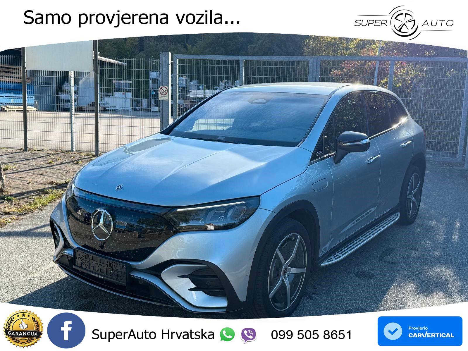 Mercedes EQE SUV 500 105 kWh (408 KS) 4MATIC AMG LED+GR SJED+ACC