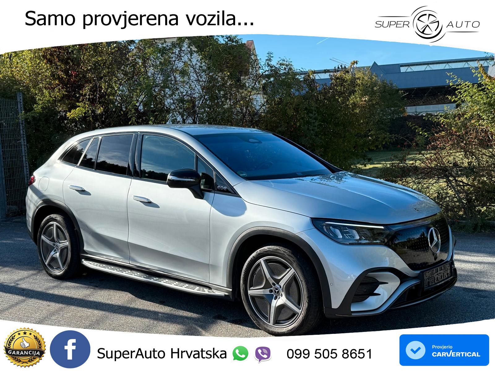 Mercedes EQE SUV 500 105 kWh (408 KS) 4MATIC AMG LED+GR SJED+ACC