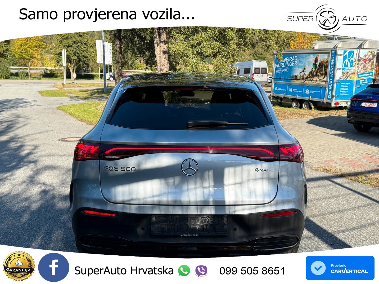 Mercedes EQE SUV 500 105 kWh (408 KS) 4MATIC AMG LED+GR SJED+ACC