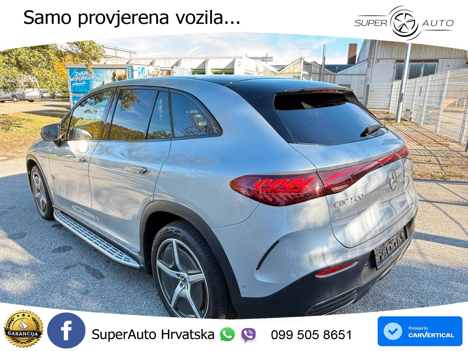 Mercedes EQE SUV 500 105 kWh (408 KS) 4MATIC AMG LED+GR SJED+ACC