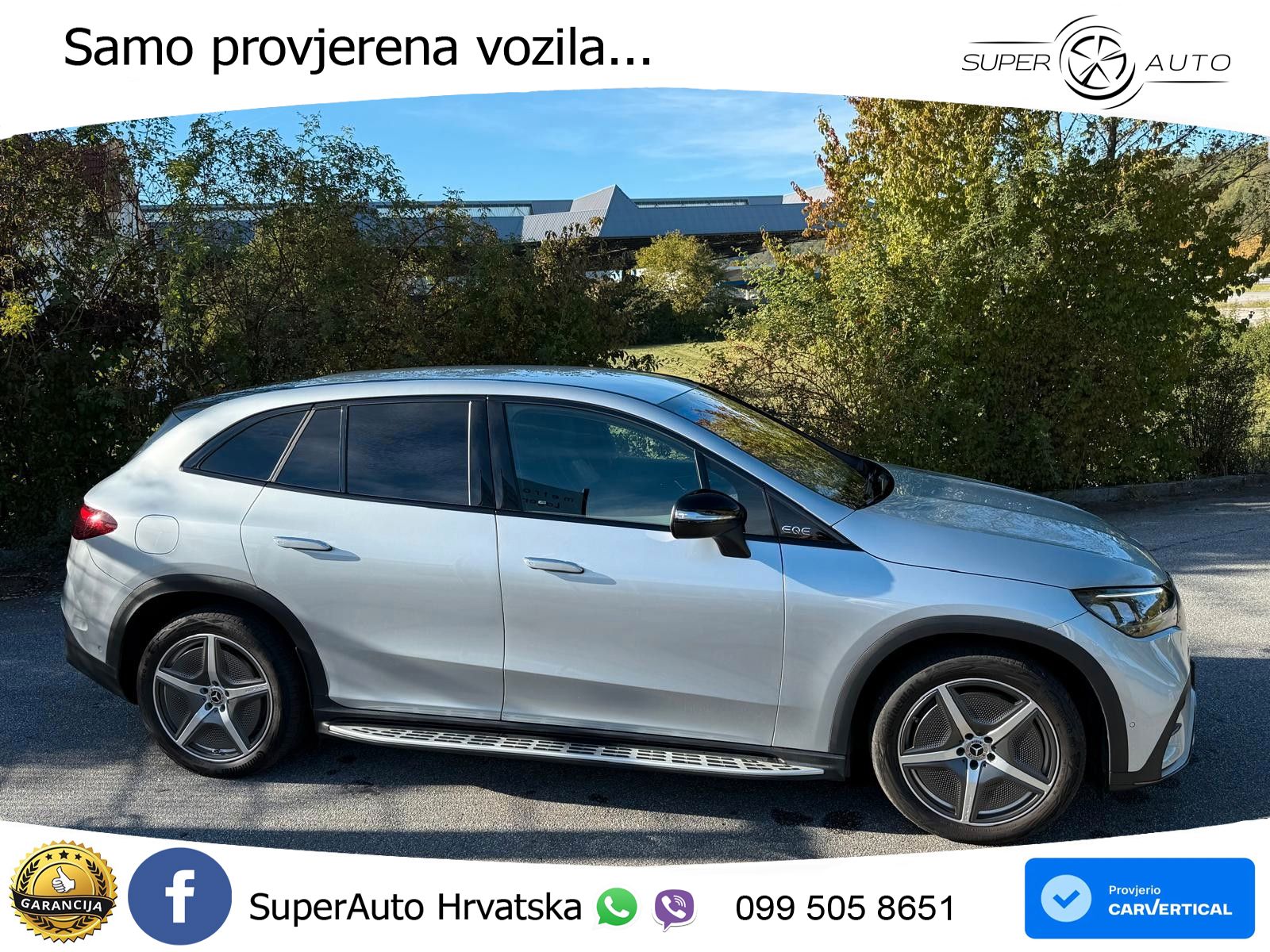 Mercedes EQE SUV 500 105 kWh (408 KS) 4MATIC AMG LED+GR SJED+ACC