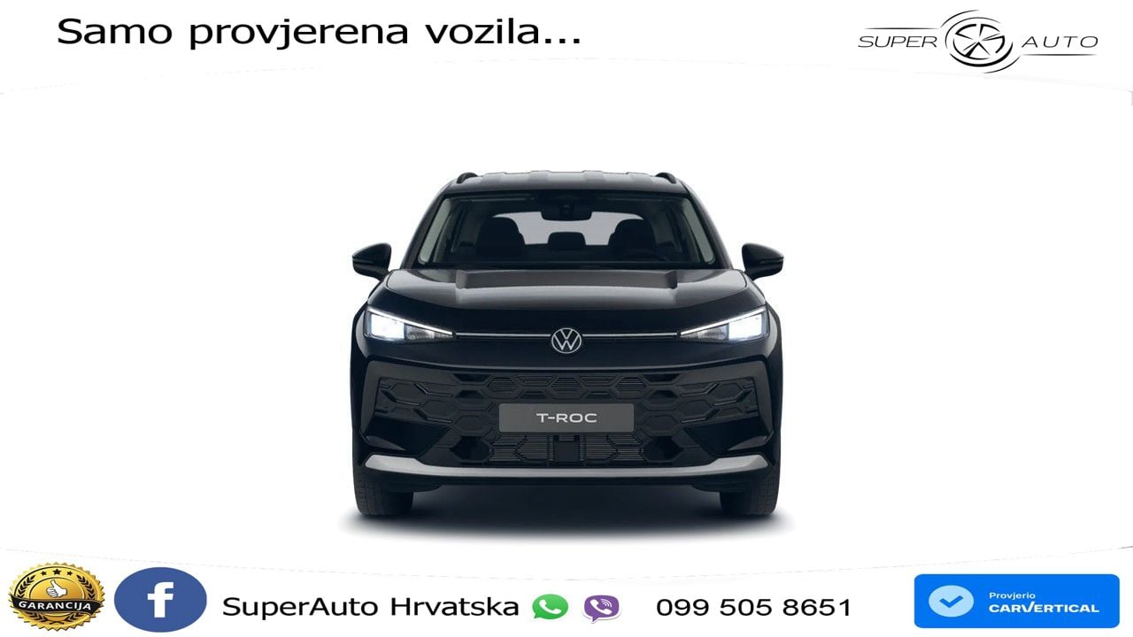 Volkswagen T-Roc II 1.5 eTSI (150 KS)  DSG LED+GR SJED+ACC