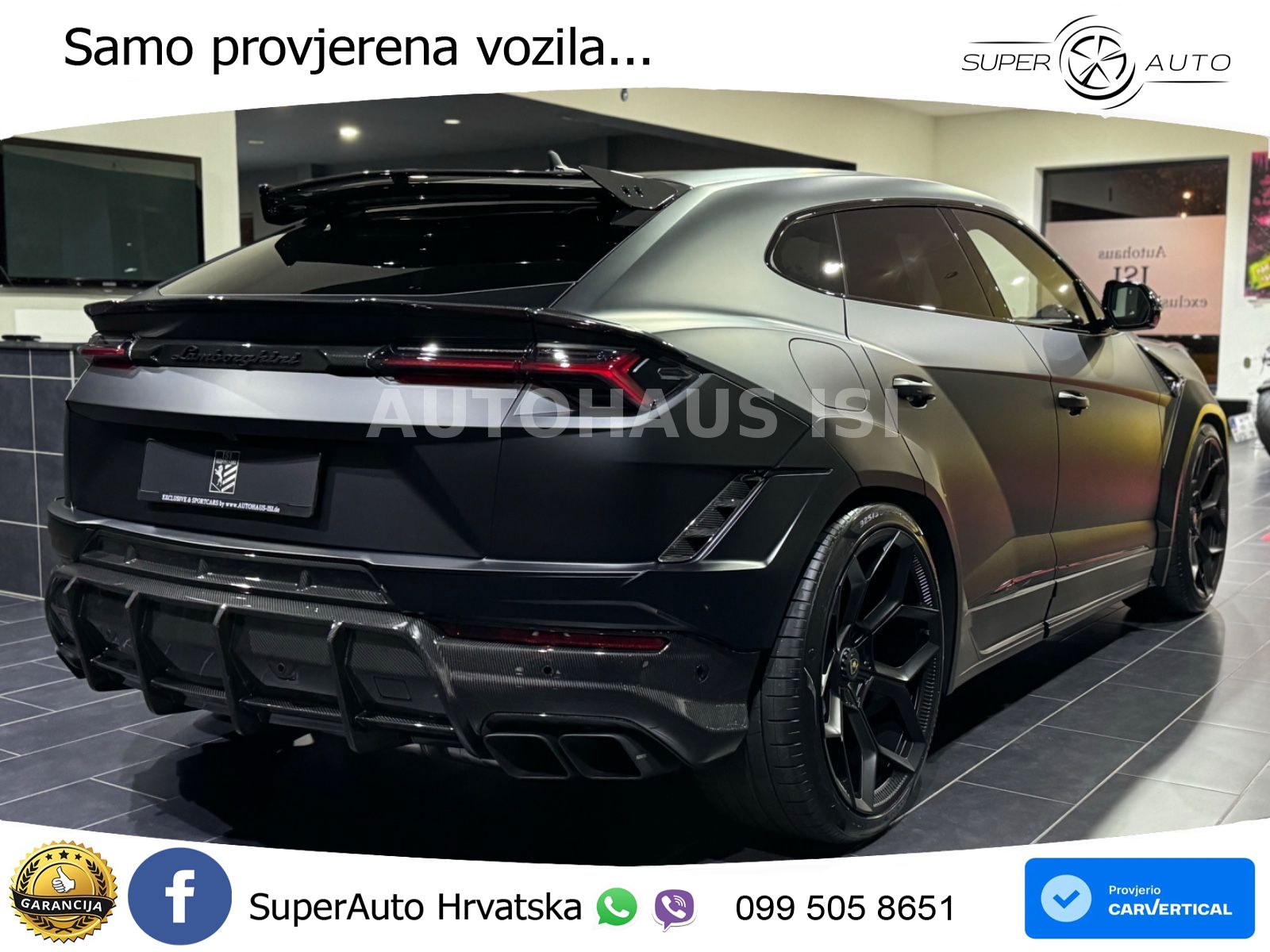 Lamborghini Urus S 4.0 V8 (666 KS) 4WD Automatic LED+GR SJED+ACC