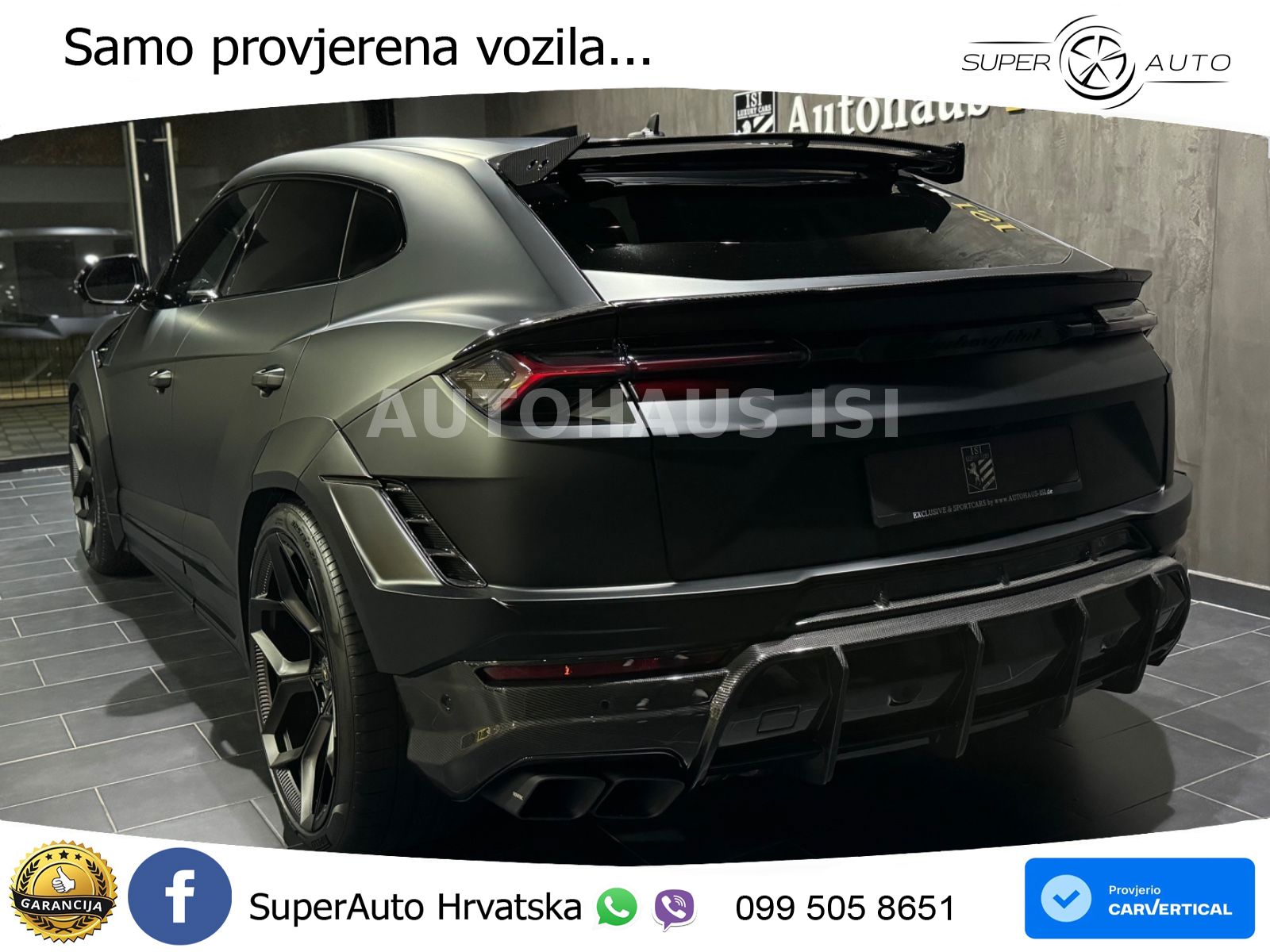 Lamborghini Urus S 4.0 V8 (666 KS) 4WD Automatic LED+GR SJED+ACC
